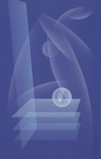 Raymond Jonson - Casein Tempera No. 9