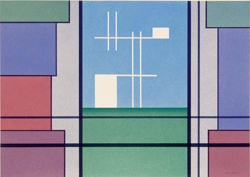 Raymond Jonson - Watercolor No. 23