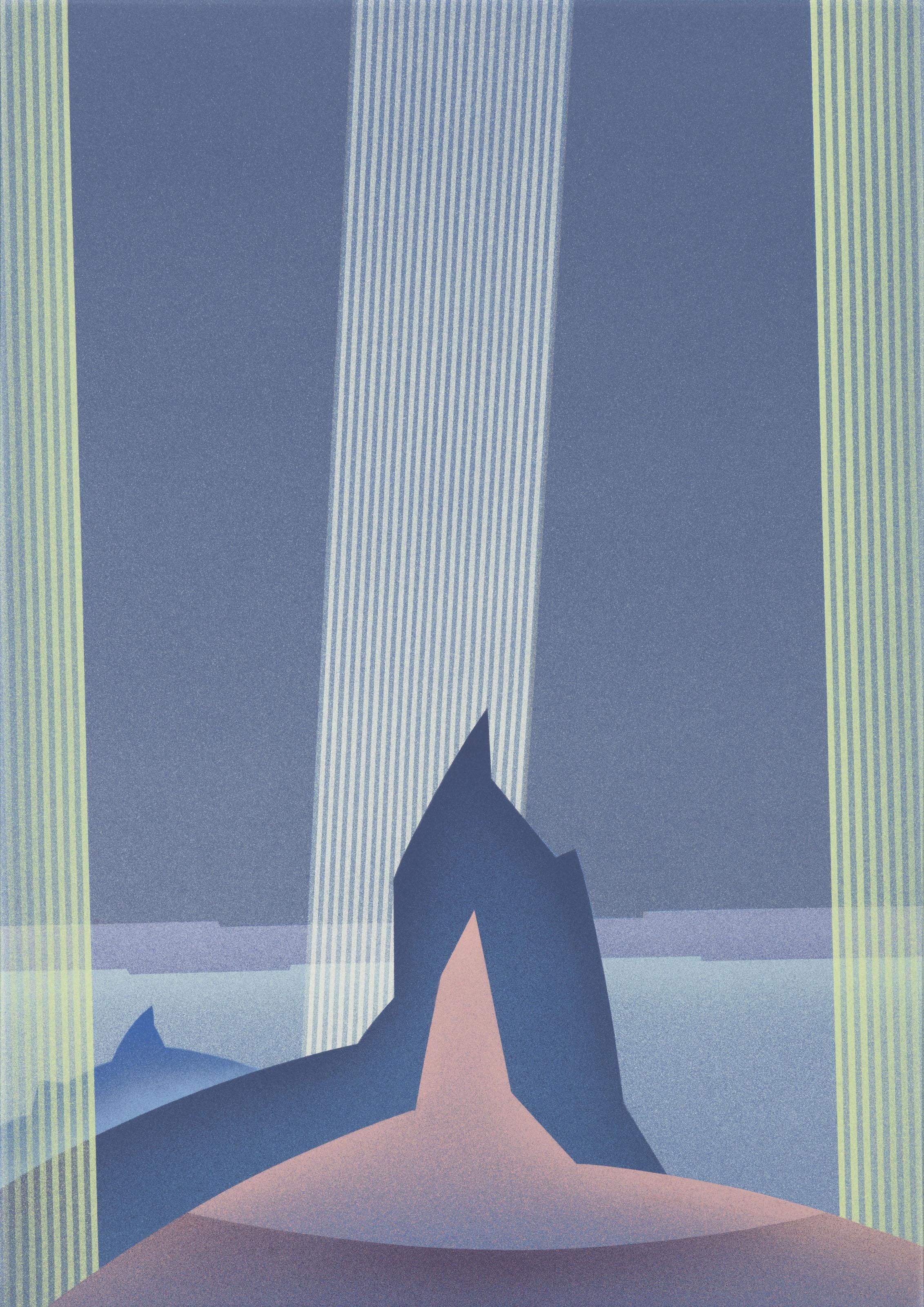 Raymond Jonson - Watercolor No. 7