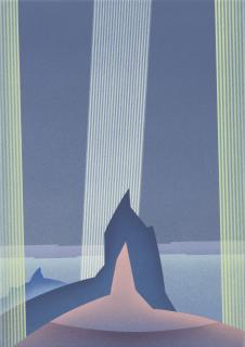 Raymond Jonson - Watercolor No. 7