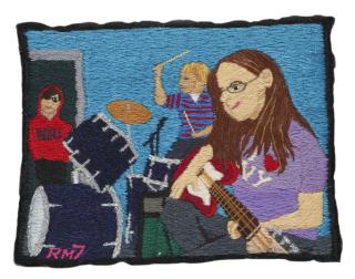 Raymond Materson - Untitled (My Beautiful and Talented Kids Dave and Savannah)