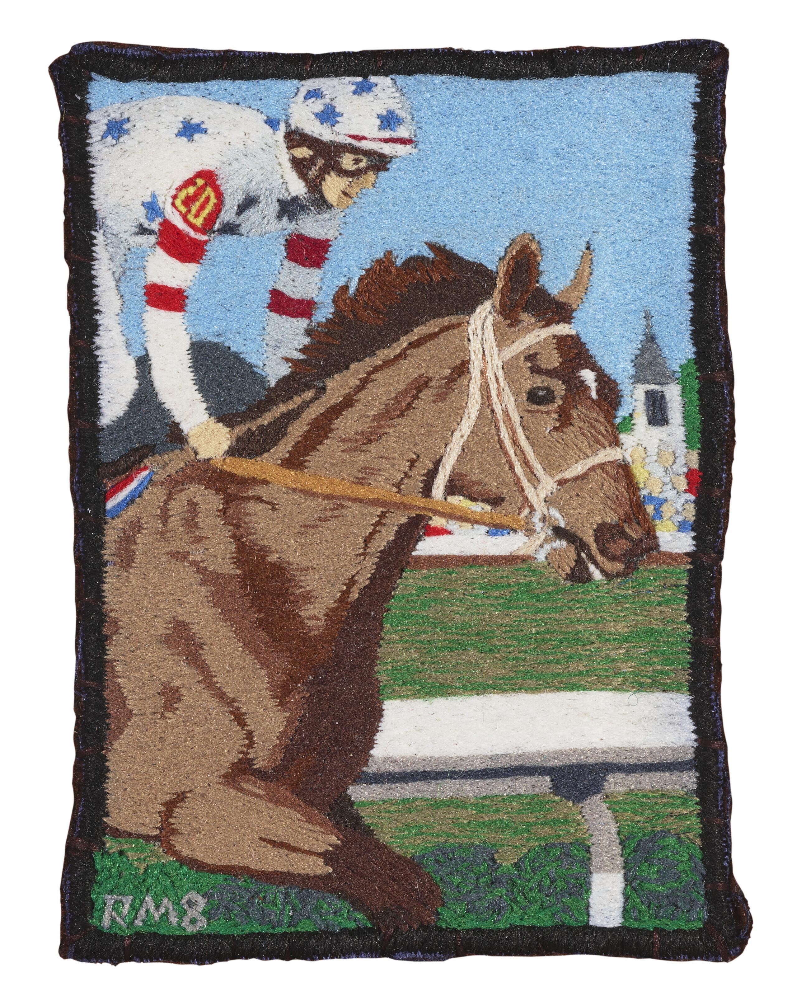 Raymond Materson - Untitled (Race Horse)
