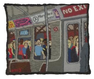 Raymond Materson - Untitled (Subway Car)