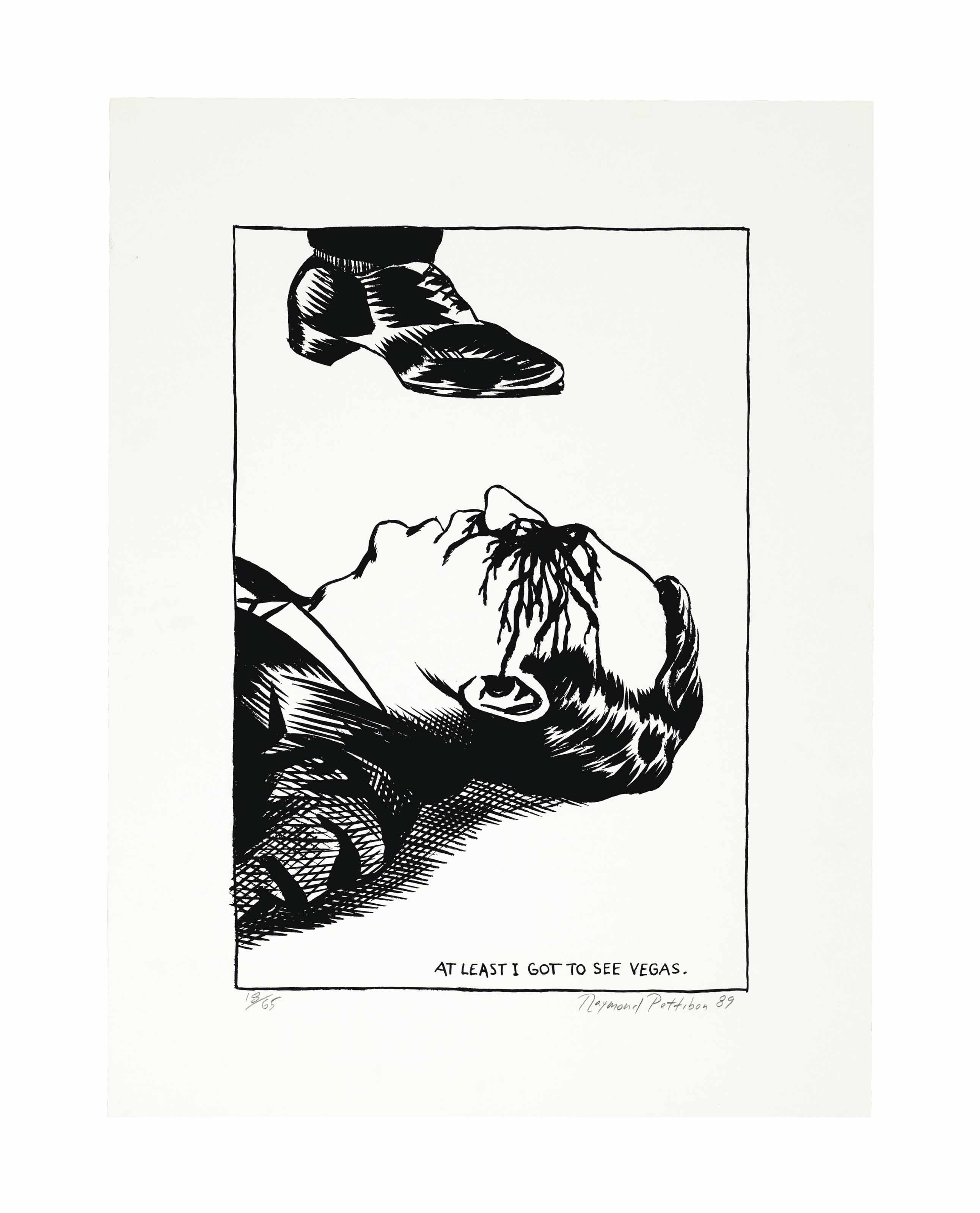 Raymond Pettibon - At Least I Got to See Vegas