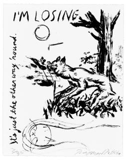 Raymond Pettibon - I am losing, the big picture, in the full story, of my Life