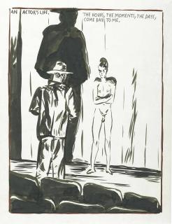 Raymond Pettibon - No Title (An Actor\'S Life...)