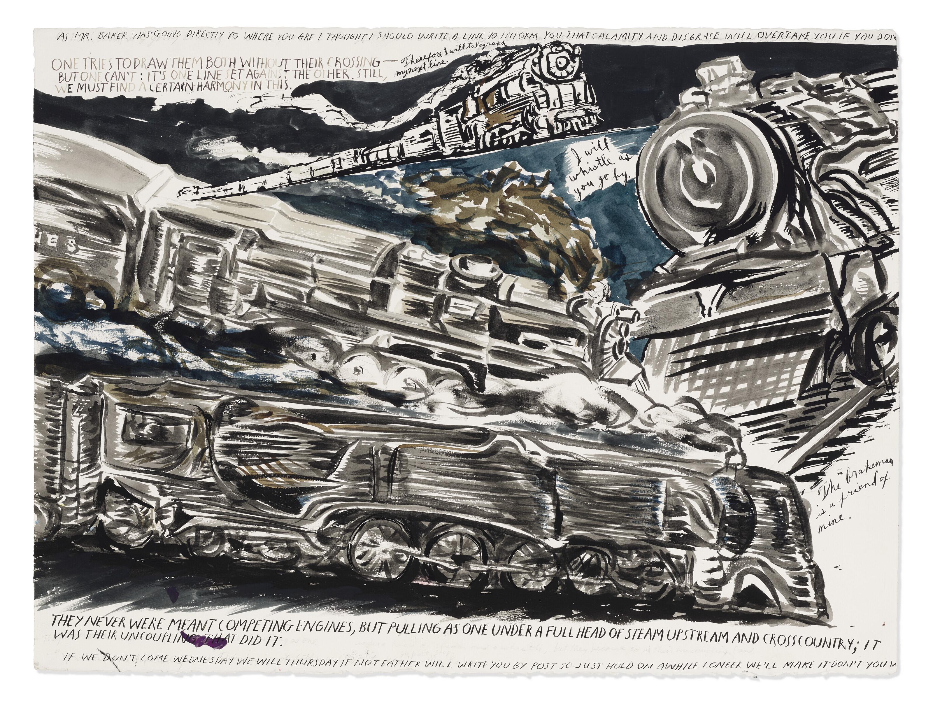 Raymond Pettibon - No Title (As Mr. Baker)