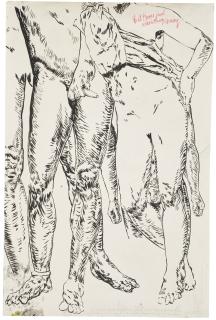 Raymond Pettibon - No Title (But There Were Justs)