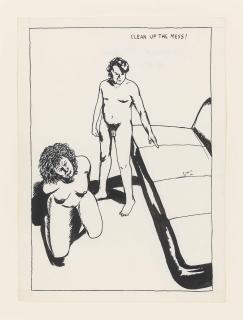 Raymond Pettibon - No Title (Clean Up The...)