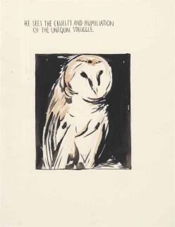 Raymond Pettibon - No Title (He Sees The Cruelty)