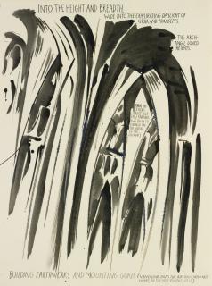 Raymond Pettibon - No Title (Into The Height And Breadth)