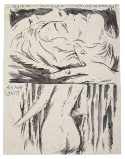 Raymond Pettibon - No title (is their feeling)
