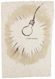 Raymond Pettibon - No Title (It sheds volumes)