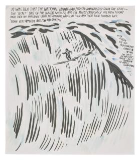 Raymond Pettibon - No Title (It was true...)