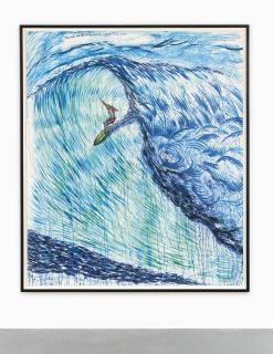 Raymond Pettibon - No Title (Mimicked In Its...)