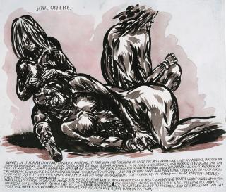 Raymond Pettibon - No Title (Soul On Lice)