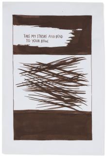 Raymond Pettibon - No title (Take My Stroke...)
