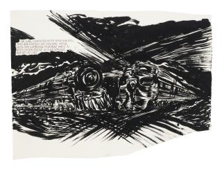 Raymond Pettibon - No Title (The long slow...)
