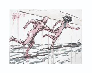 Raymond Pettibon - No title (The new world...)