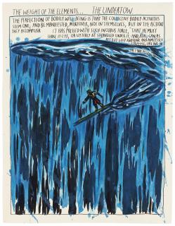 Raymond Pettibon - No title (The weight of…)