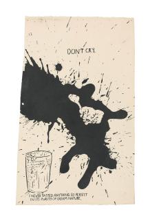 Raymond Pettibon - Untitled (Don\'y Cry)