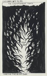 Raymond Pettibon - Untitled (Down In Front!)