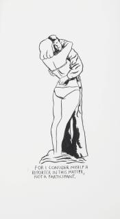 Raymond Pettibon - Untitled (For I Consider Myself A Reporter In This Matter, Not A Participant)