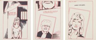 Raymond Pettibon - Untitled (I Learned More...); Untitled (I Spent The 2500...); Untitled (Yes, It\'S Her.) [Three Works]