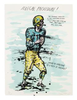 Raymond Pettibon - (Untitled) Illegal Procedure