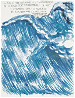 Raymond Pettibon - Untitled (It Is In His Limbs And Joints)