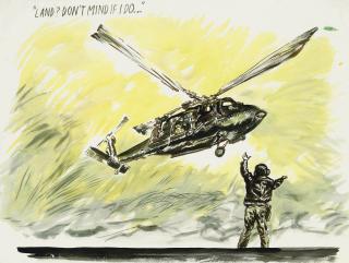 Raymond Pettibon - Untitled (Land? Don\'t Mind if I Do...)