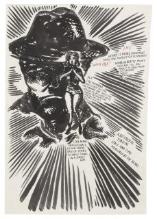 Raymond Pettibon - Untitled (Lies)