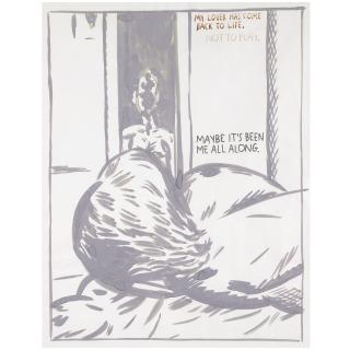 Raymond Pettibon - Untitled (My Lover Has Come Back To Life)