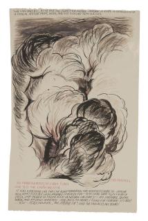 Raymond Pettibon - Untitled (Old Facefull)