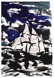 Raymond Pettibon - Untitled (Set Sail...)
