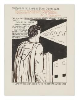 Raymond Pettibon - (Untitled) Superman