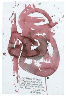 Raymond Pettibon - Untitled (The Stroke of)