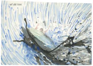 Raymond Pettibon - Untitled (We Are Fain)