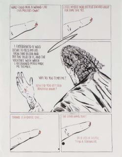 Raymond Pettibon - Untitled (Who could heal a wound like our master\'s own?)