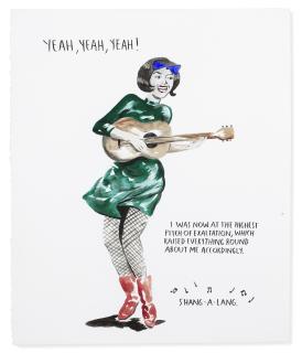 Raymond Pettibon - Untitled (Yeah, Yeah, Yeah...)