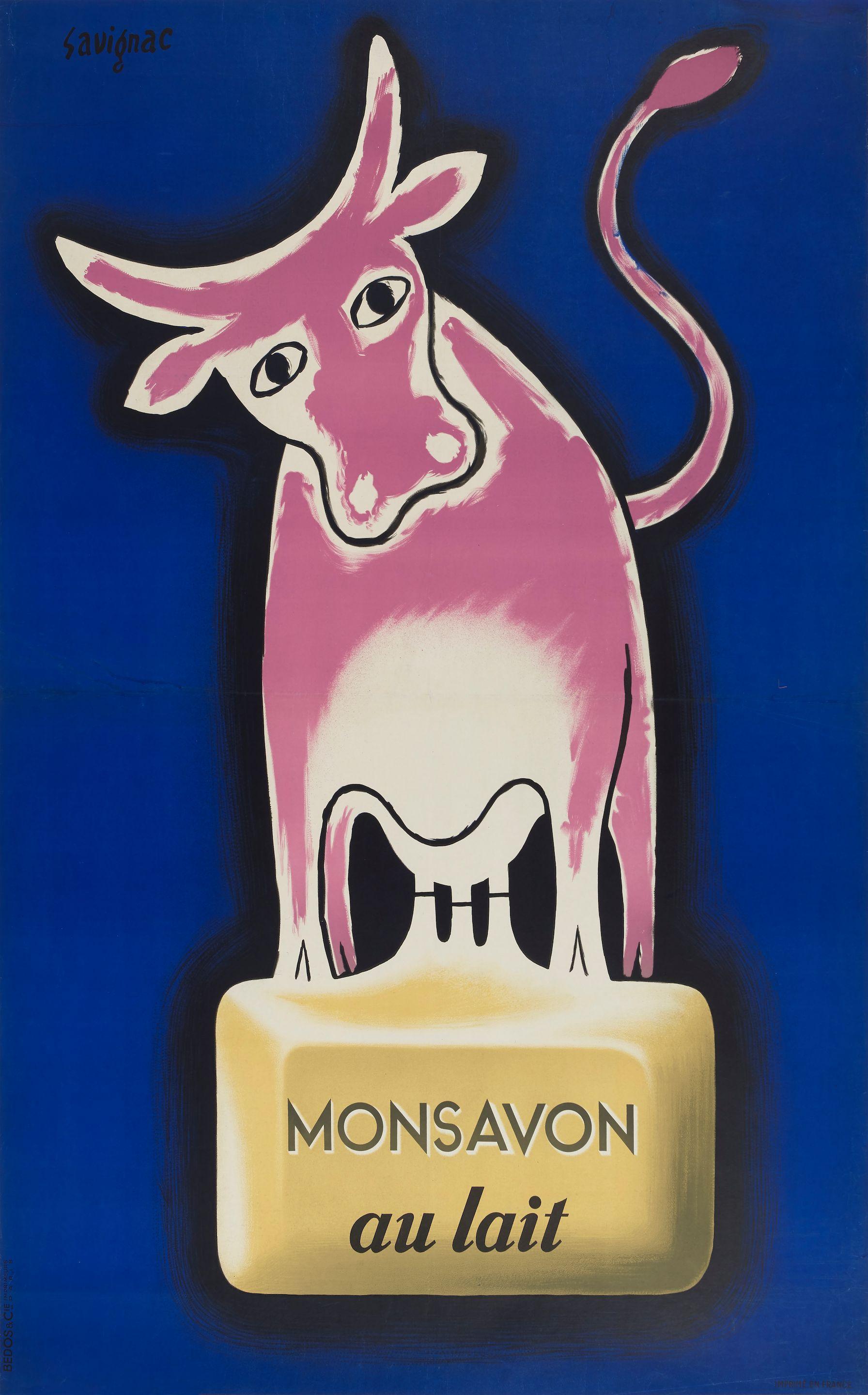 Raymond Savignac - Mon Savon, Au Lait
