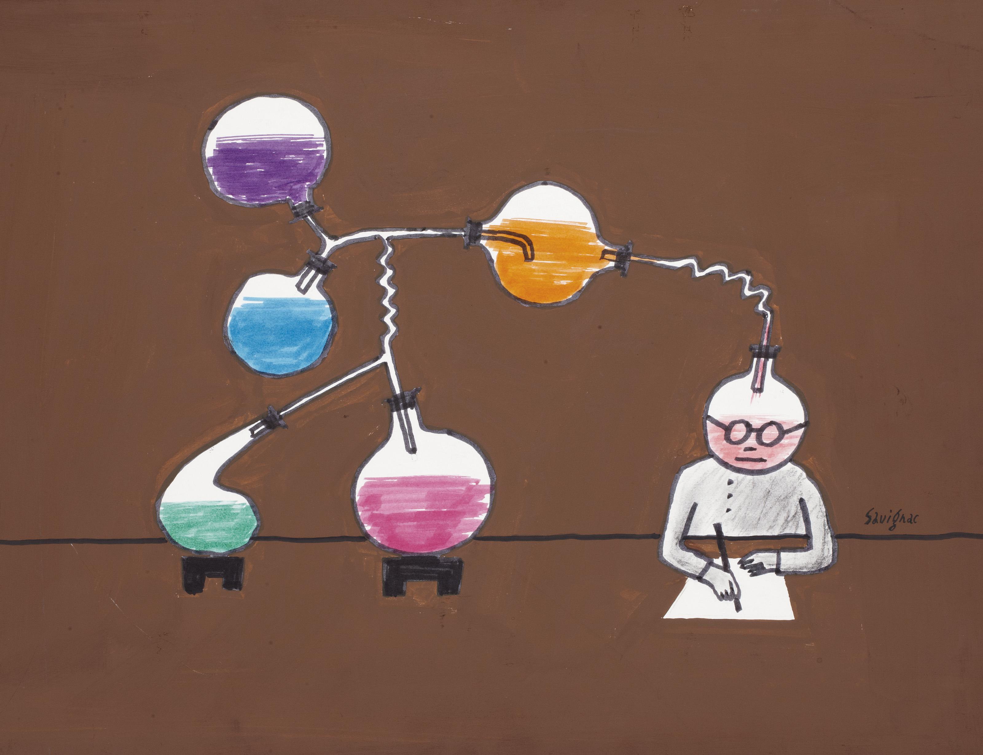 Raymond Savignac - Sans titre (Eurêka)