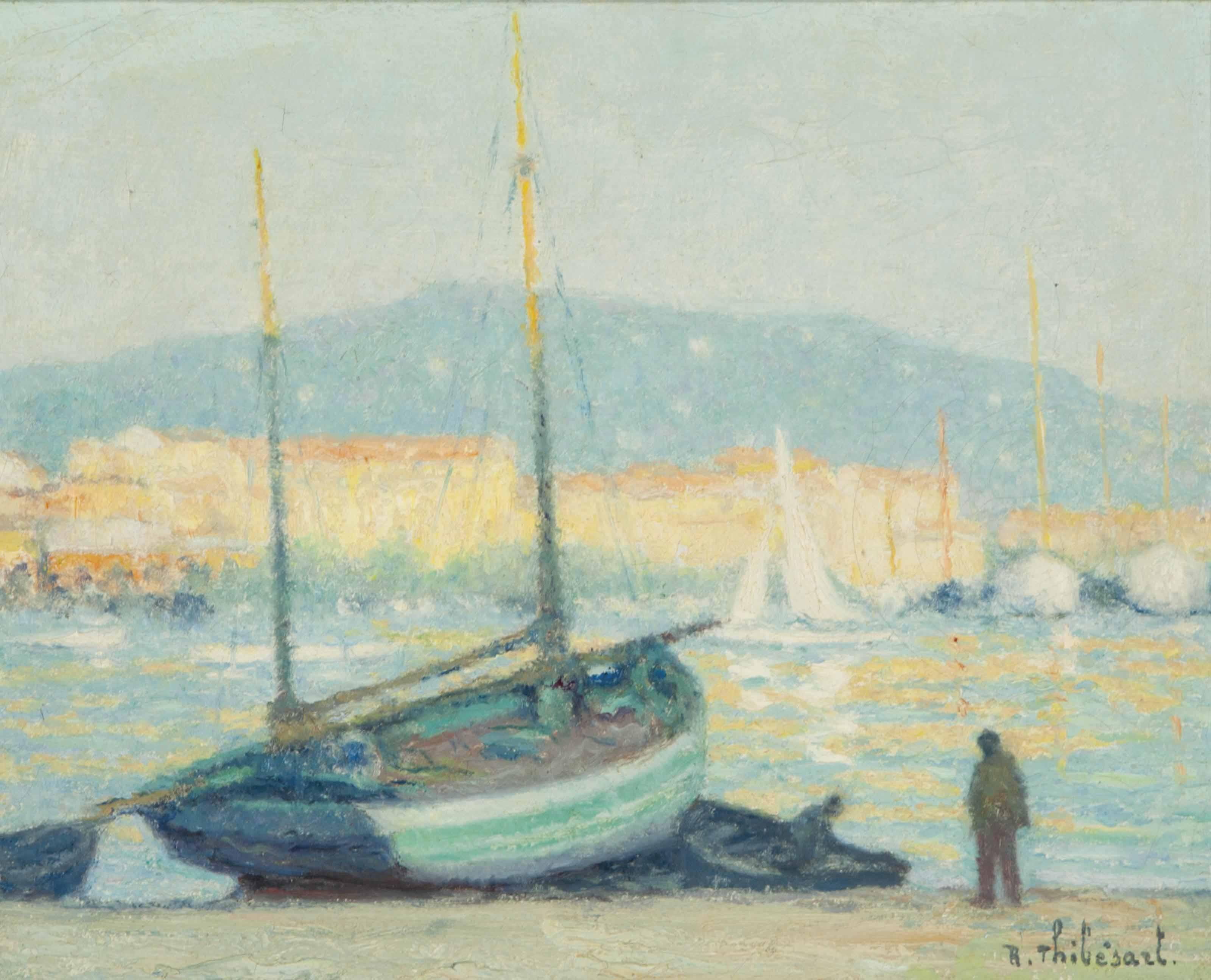Raymond Thibésart - Le port du Cannes