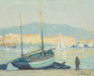 Raymond Thibésart - Le port du Cannes