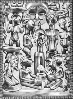 Raymond Tsham Mateng - Le Soleil