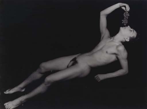 Raymond Voinquel - Nu à la grappe de raisins