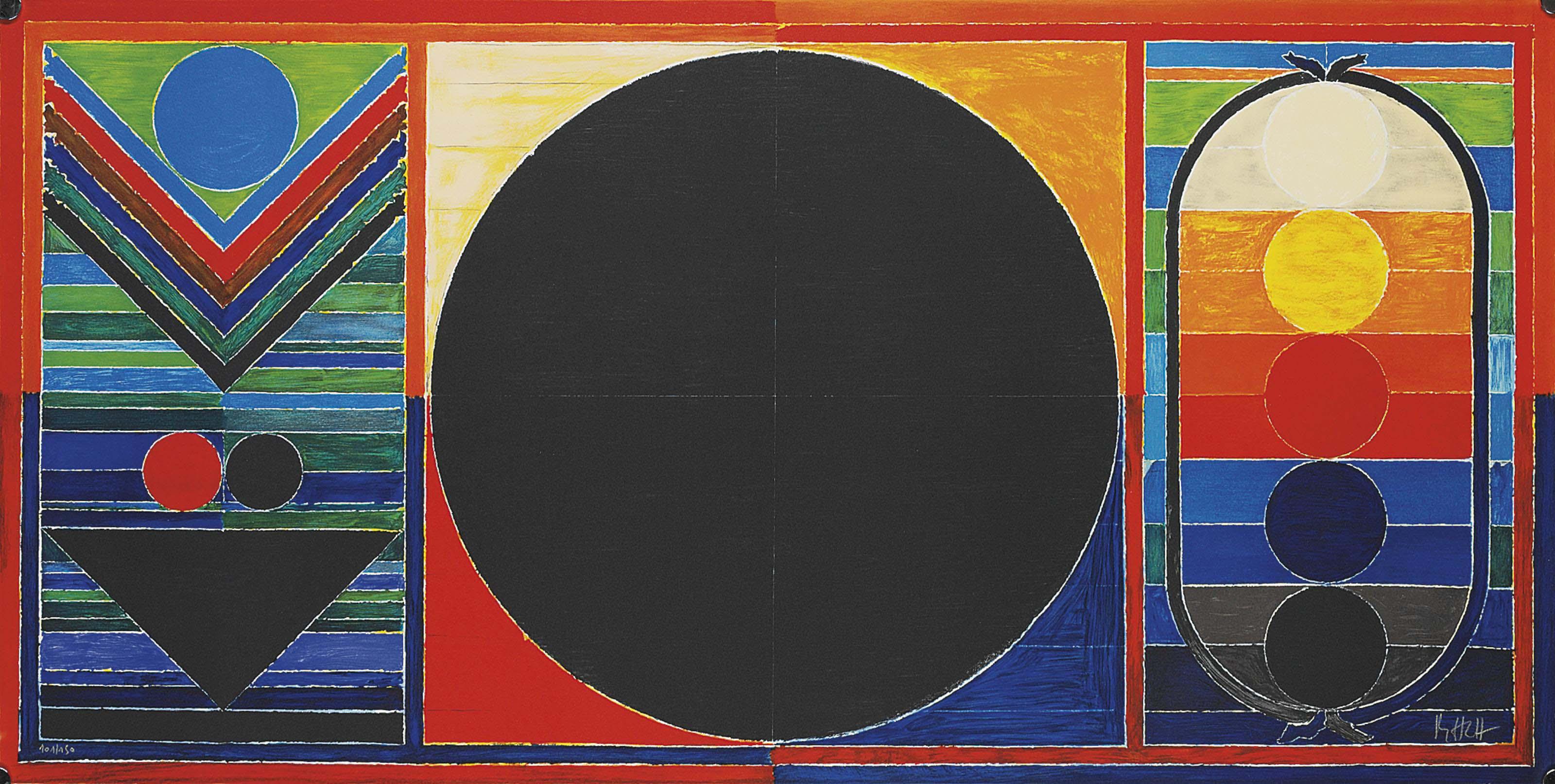 Raza Sayed Haider - Composition geometrique