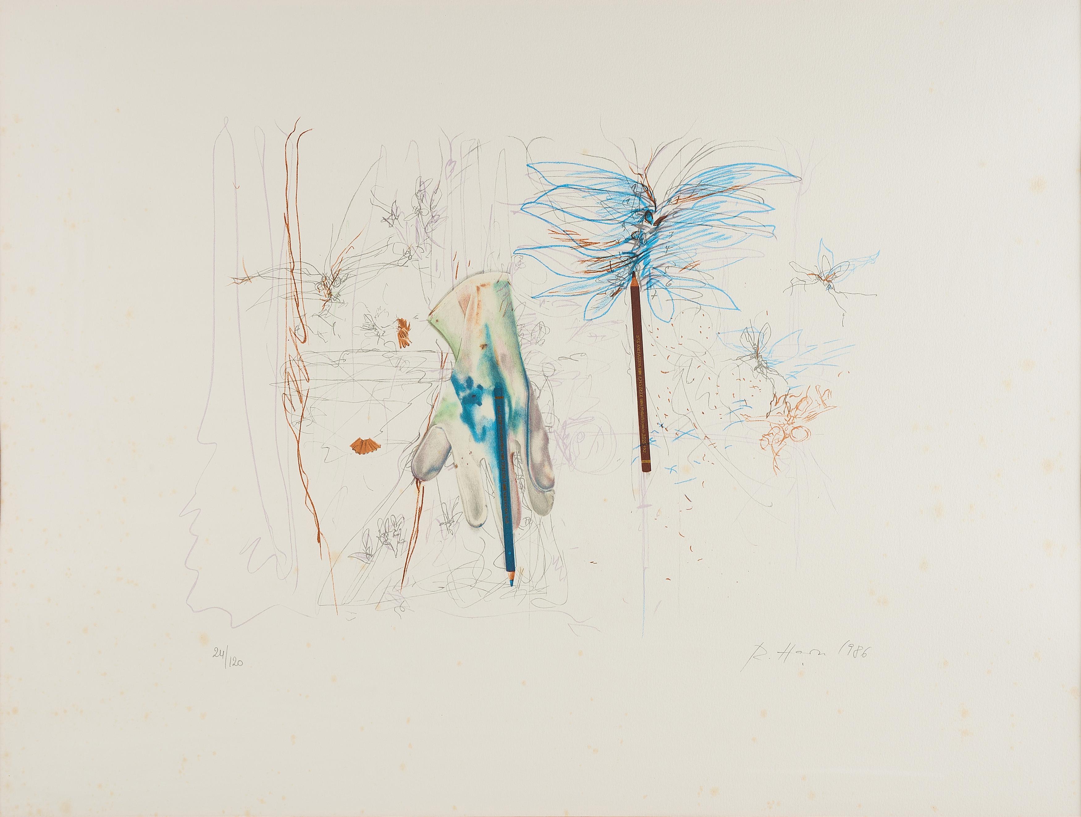 Rebecca Horn - Handschuh.