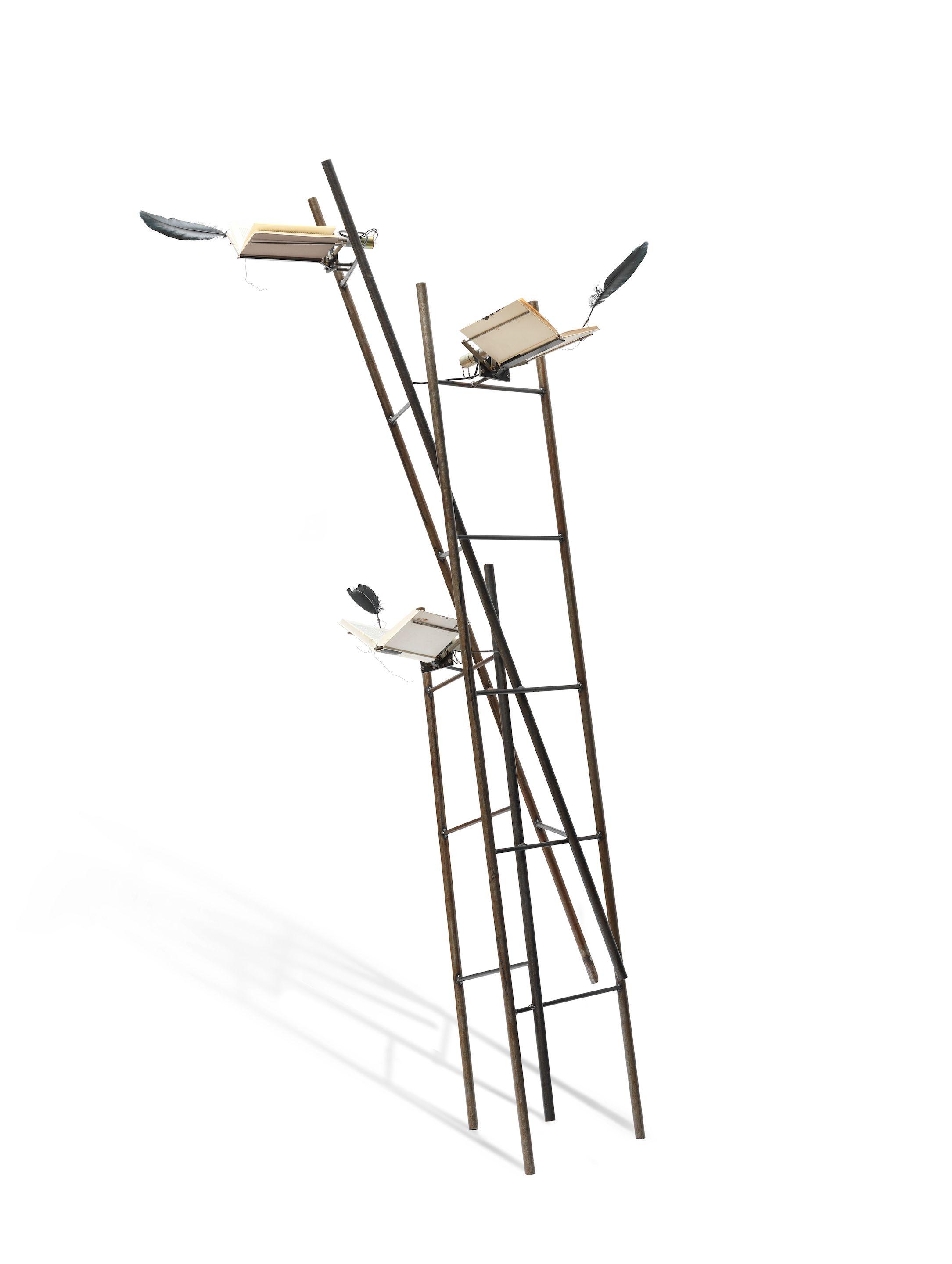 Rebecca Horn - Turm der Fliehenden Bücher