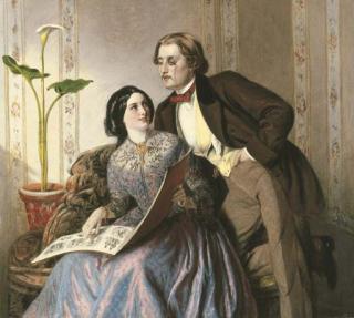 Rebecca Solomon - A Fashionable Couple